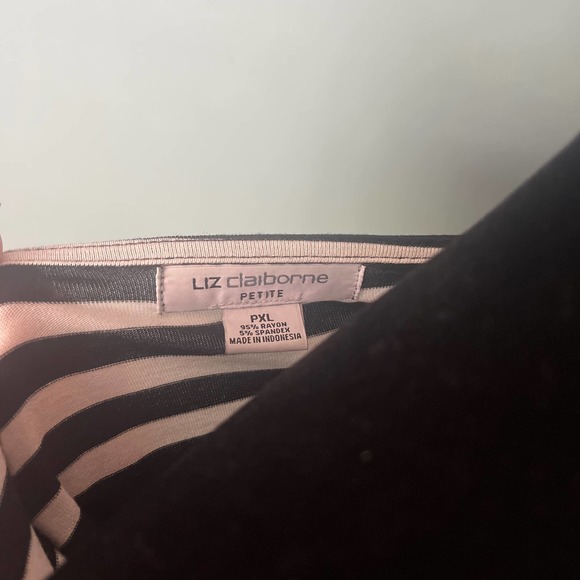 Liz Claiborne Striped Shirt- Petite - Picture 5 of 5